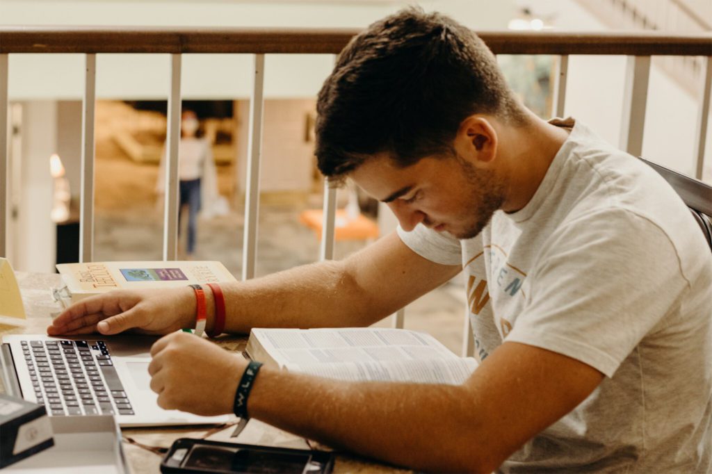 guy at computer